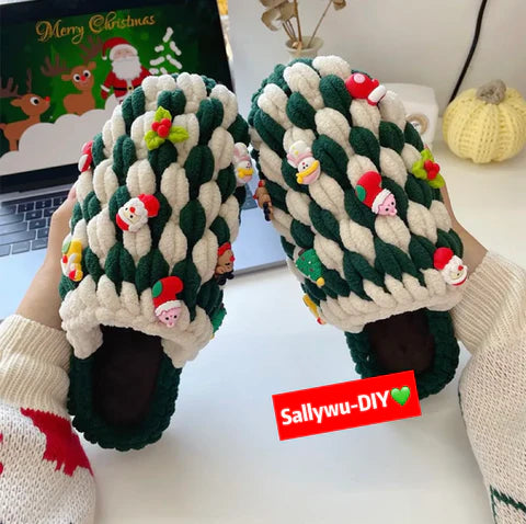Christmas Style DIY Handmade Shoes-Gift/Self Wear-Sally DIY