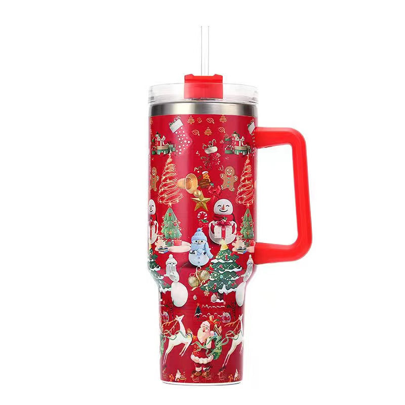 1 Piece Halloween Christmas special40oz Car Cup steel thermos cup, viraltiktok bottle, bottles trend/gift forfriends