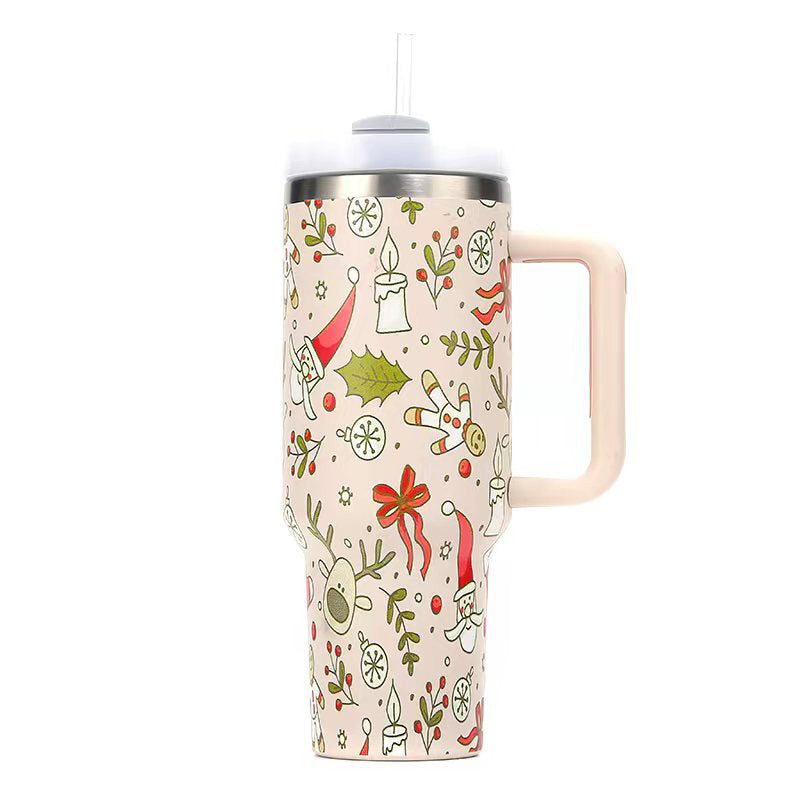 1 Piece Halloween Christmas special40oz Car Cup steel thermos cup, viraltiktok bottle, bottles trend/gift forfriends