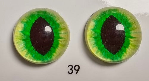 Cat simulation eyes, animal simulation eyes, glass hemisphere DIY