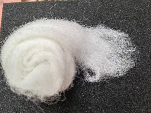 Short pure white wool felt for basics (easy to be stained with high quality)