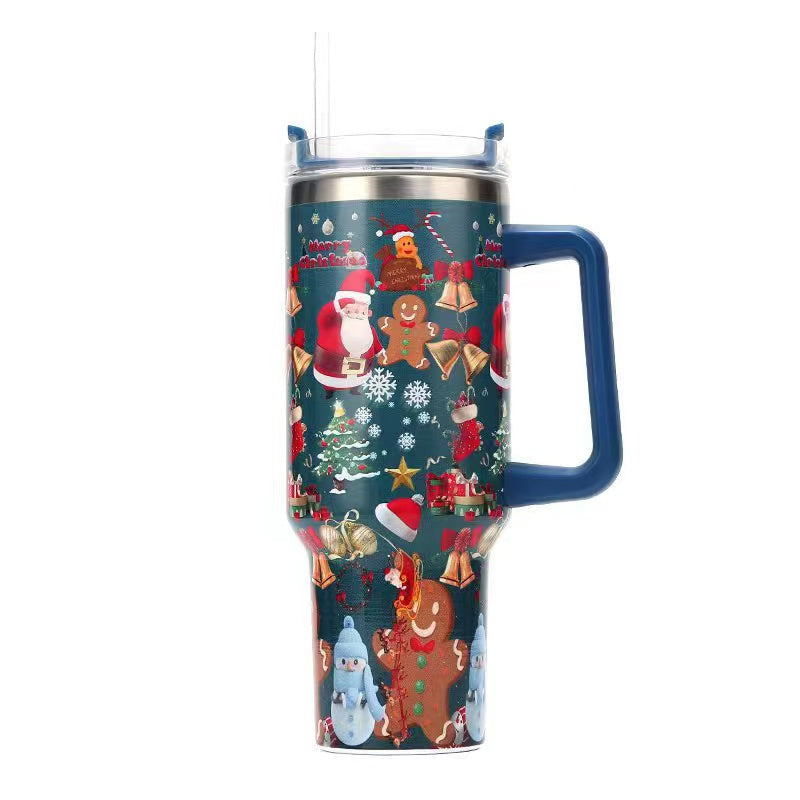1 Piece Halloween Christmas special40oz Car Cup steel thermos cup, viraltiktok bottle, bottles trend/gift forfriends