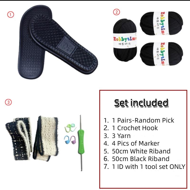 Bowknot Shoes Set Materials