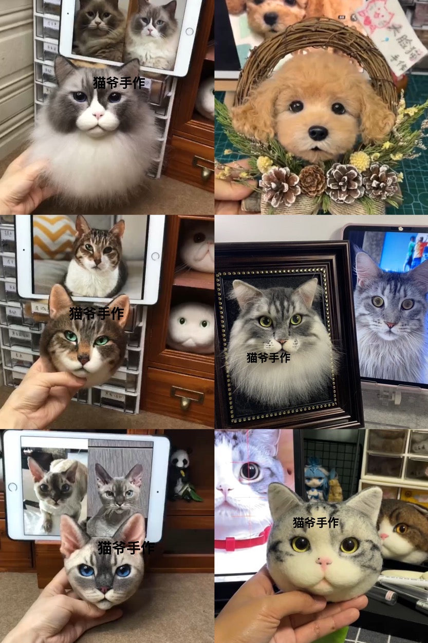 Tutorial Woolfelt Pet-by S.M(Sally和猫爷)