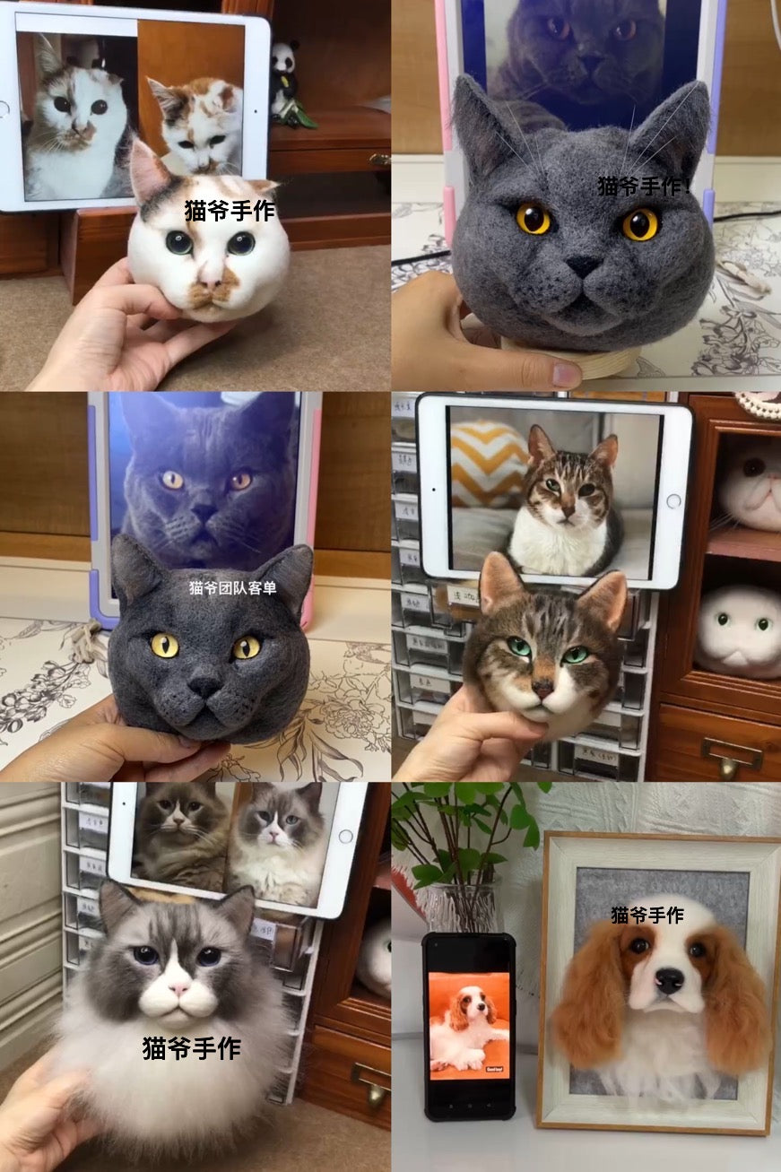 Tutorial Woolfelt Pet-by S.M(Sally和猫爷)