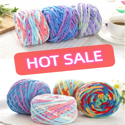 Mixed Color Woolen Yarn-Wholesale
