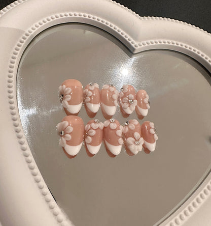 pure petal tips nail