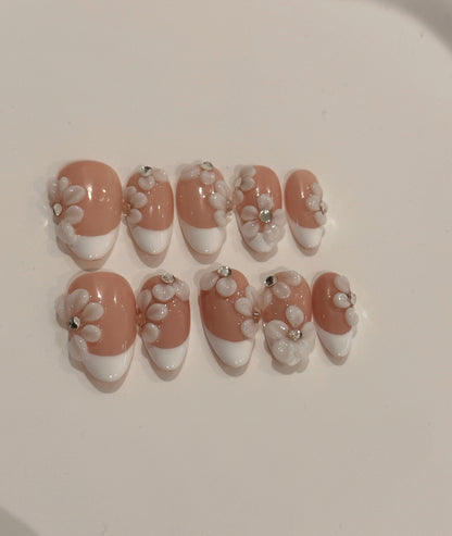 pure petal tips nail