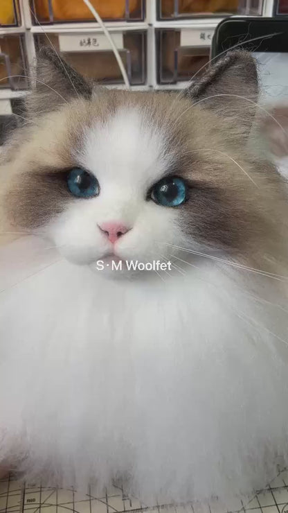 Customize Wool-Felt Pet by Sally和猫爷